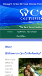 Mobile Screenshot of coxortho.com